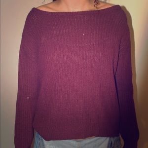 Brandy Melville Knitted Crewneck Sweatshirt
